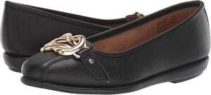 Aerosoles Big Bet Ballet Flats Loafer Black Size 7M New